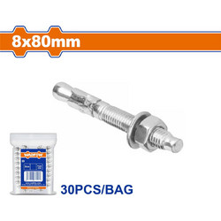 WADFOW WDQ2928 ΒΙΣΜΑΤΑ ΜΕΤΑΛΛΙΚΑ ΓΑΛΒ. EXPRESS 8 Χ 80 30ΤΕΜ