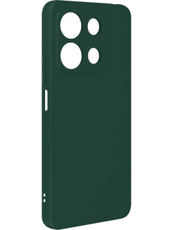 Matt TPU case protect lens for Xiaomi Poco M6 Pro Forest Green