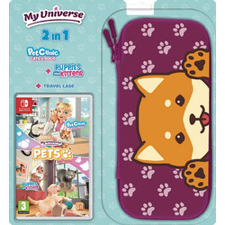 My Universe Pet Edition Puppies & Kittens & Pet Clinic Cats & Dogs & Travel Case Nintendo Switch