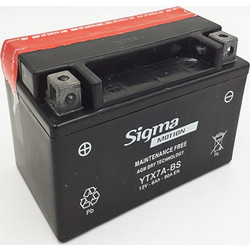 Sigma Μπαταρία Μοτοσυκλέτας YTX7A-BS 90A 6Ah