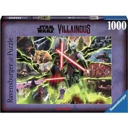 Puzzle Ravensburger Star Wars Villainous Asajj Ventress 1000 Κομμάτια
