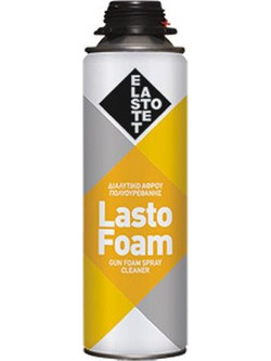 Elastotet Lastofoam Spray Cleaner Καθαριστικό Πιστολιού Πολυουρεθάνης 500ml