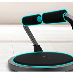 CECOTEC Πλατφόρμα Άσκησης Drumfit MultiTrain 6000 - 6 Λειτουργικές Ασκήσεις, 4 Επίπεδα Έντασης, Αναδιπλούμενη, Μέγιστο Βάρος Χρήστη 90 kg CEC-07197