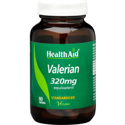 Health Aid Valerian Root Extract 320mg 60 Ταμπλέτες