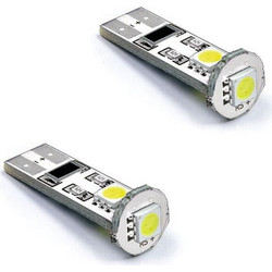 Autoline Τ10 16Q LED 12V 2τμχ