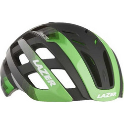 Lazer Century Κράνος Ποδηλάτου Δρόμου με Led Πράσινο Μαύρο