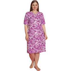Φόρεμα Homewear Κοντό Μανίκι R5159 - ΠΟΛΥΧΡΩΜΟ