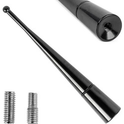 ΚΕΡΑΙΑ ΟΡΟΦΗΣ ANTM13 10cm ΜΕ 2 ΑΝΤΑΠΤΟΡΕΣ 5-6mm ΜΑΥΡΗ ΑΜΙΟ - 1 ΤΕΜ. 04163/AM