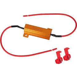 GloboStar(R) 81643 Βατική Αντίσταση Ακύρωσης Ένδειξης Βλάβης Can-Bus 50W 6 Ohm