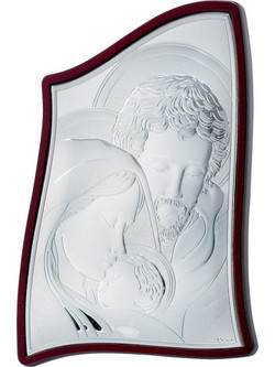 Εικόνα Αγία Οικογένεια MA/E904/2 από Ασήμι 28cm x 20cm