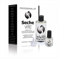 Seche Vite Dry Fast Top Coat Gloss Quick Dry 14ml + 118ml