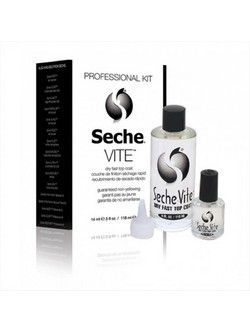 Seche Vite Dry Fast Top Coat Gloss Quick Dry 14ml + 118ml