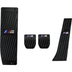 Σετ Πεταλιέρες Αυτοκινήτου για Bmw M Αλουμινίου Μπλε 4τμχ 000-230-12381 48569989