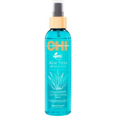 Chi Aloe Vera Curls Defined Leave In Conditioner Κρέμα για Φριζάρισμα για Σγουρά Μαλλιά 177ml