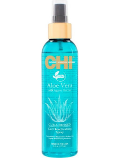 Chi Aloe Vera Curls Defined Leave In Conditioner Κρέμα για Φριζάρισμα για Σγουρά Μαλλιά 177ml