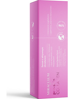 Miraculum Collagen Pro-Skin Active Squalane Ενυδατικό Serum Προσώπου με Κολλαγόνο 30ml