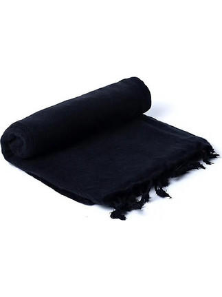 Κουβέρτα Σάλι Διαλογισμού Μαύρη - Meditation Shawl Black 200x80cm