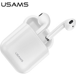 Usams BHULU01 Ακουστικά Bluetooth Earbud White