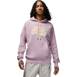 Jordan Jumpman Ανδρικό Αθλητικό Φούτερ με Κουκούλα Ροζ DM1402-501