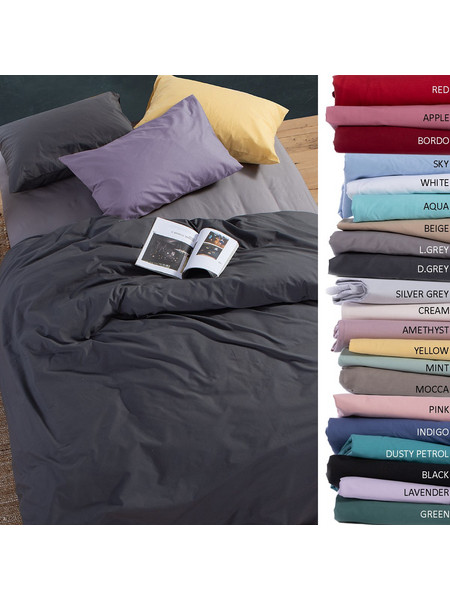 Nef-Nef Σεντόνι King Size Βαμβακερά με Λάστιχο 180x200+35 Basic 1130 Apple
