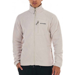 Columbia Fast Trek Ανδρική Ζακέτα Fleece με Φερμουάρ Εκρού AM3039-278