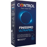 Control Feel Make Feel Finissimo Ultra Feel Προφυλακτικά με Ραβδώσεις & Λιπαντικό 10τμχ