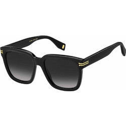 Marc Jacobs MJ1035/S RH/L9O Γυναικεία Γυαλιά Ηλίου Τετράγωνα Κοκάλινα Μαύρα με Μαύρο Degradee Φακό