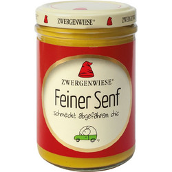 Μουστάρδα Απαλή βιολογική ZWERGENWIESE 160ml - Zwergenwiese