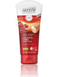 Lavera Colour & Shine Tube Φυτικό Conditioner για Προστασία Χρώματος για Βαμμένα Μαλλιά 200ml