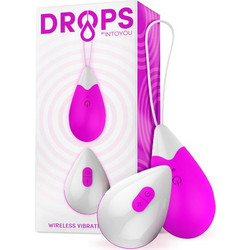 IntoYou Drops Wireless Vibrator Δονητής Egg για Ζευγάρια με Τηλεχειριστήριο Μωβ