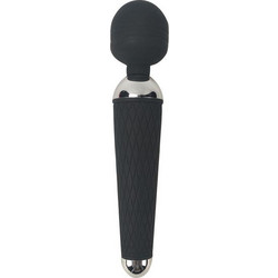 A-Gusto Vibrating Wand Δονητής Μασάζ 19.5cm Μαύρος