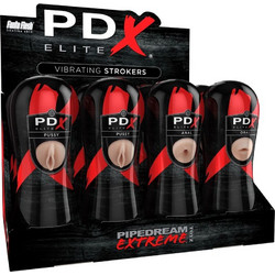 Pipedream PDX Elite Viewtube Stroker 12τμχ Pocket Pussy Anal & Mouth Αυνανιστήρι