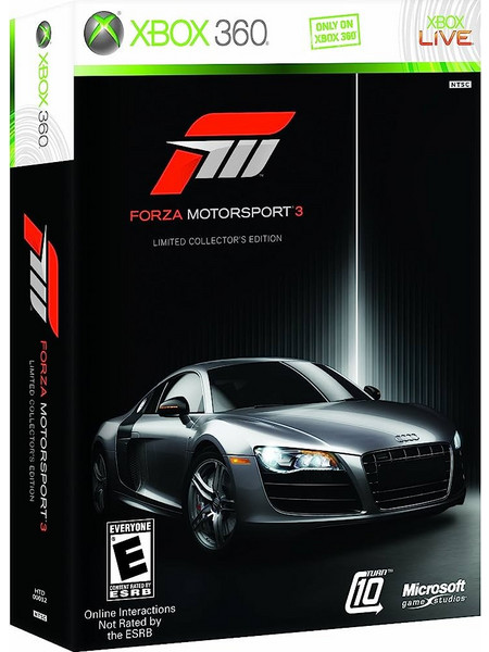 Forza Motorsport 3 Limited Collectors Used Xbox 360