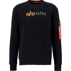 Alpha Industries Ανδρικό Φούτερ Μαύρο 118312-003