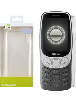 Lime Successories Lime Θηκη Nokia 3210 2024 4G TA-1618 2.4'' Slimclear Tpu Camera Guard ΔΙΑΦΑΝΗ