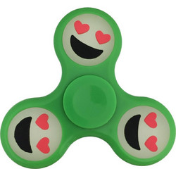 ΠΡΑΣΙΝΟ FIDGET SPINNER ΜΕ EMOJI