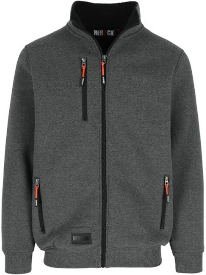 OTAR SWEATER WITH COLLAR HEROCK DARK HEATHER GREY XL