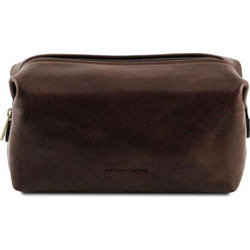 Tuscany Leather Smarty TL141220 Νεσεσέρ Ταξιδίου με Θήκες 22x12x12cm Καφέ