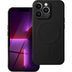 iS TPU SILICONE MAG IPHONE 16 black backcover