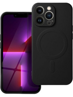 Is Tpu Silicone Mag Iphone 16 Black Backcover - (SILMAGIPH16B)