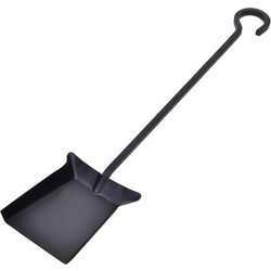 Μεταλλικό Φαράσι Τζακιού 51cm Μαύρο