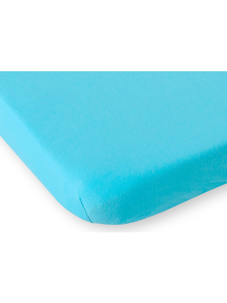 Σεντόνι με Λάστιχο jersey 140x70cm-turquoise