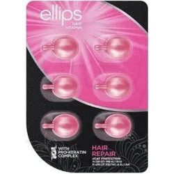 Ellips Pink Hair Repair Ampoules Αμπούλες Μαλλιών για Επανόρθωση 6x1ml