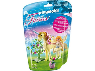 Playmobil Fairies Νεράιδα του Άνθους με Μονόκερο Ηλιαχτίδα 5442