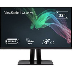 ViewSonic ColorPro VP3256-4K IPS HDR Monitor 31.5" 3840 x 2160 4K UHD 75Hz 5ms