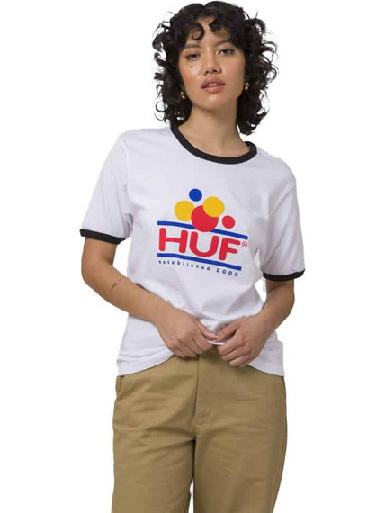 HUF Ringer T-Shirt White