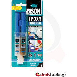 Bison Εποξειδική Κόλλα Δύο Συστατικών Epoxy Universal 24ml