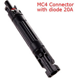 AMF MC4-PV-FM, σύνδεσμος με δίοδο 1000V DC / 20A