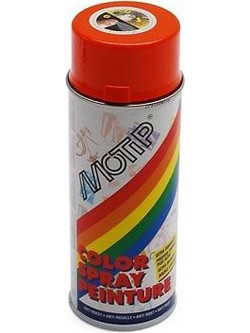 Motip Deco Spray Paint Σπρέι Βαφής RAL2004 Orange 400ml