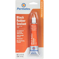 PERMATEX 80338 BLACK RUBBER SEALANT ΣΤΕΓΑΝΟΠΟΙΗΤΙΚΗ ΚΟΛΛΑ ΚΑΟΥΤΣΟΥΚ 45 ml